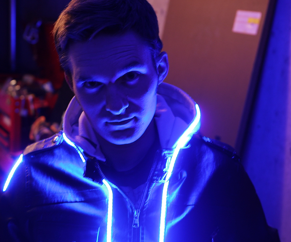 CyberJacket - Smart jacket with LED matrix display